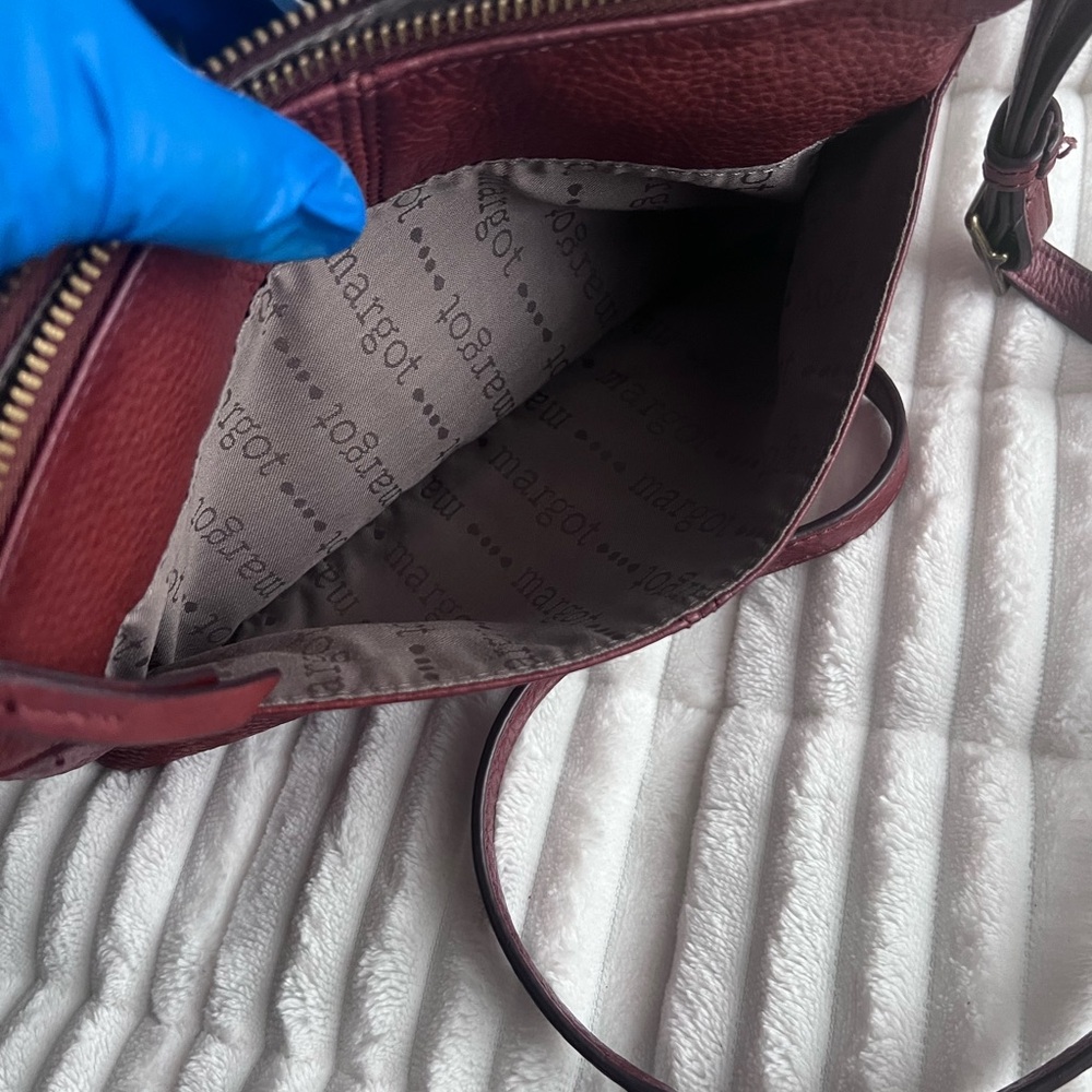 Leather Crossbody Bag - Picture 9 of 11